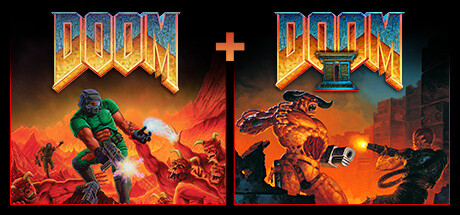 DOOM + DOOM II cover art