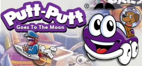 Putt-Putt Goes to the Moon cover art