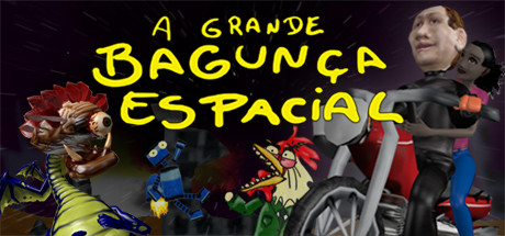A grande bagunça espacial - The big space mess cover art