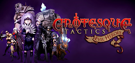 Grotesque Tactics: Evil Heroes cover art