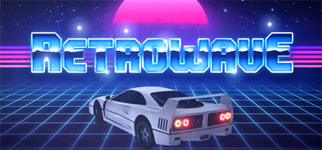 Retrowave cover art