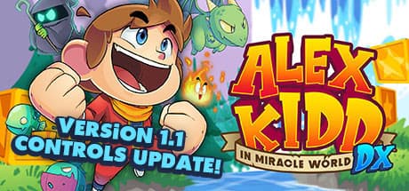 Alex Kidd in Miracle World DX cover art