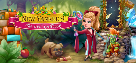 New Yankee 9 The Evil Spellbook cover art