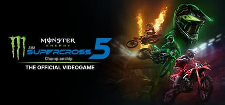 Monster Energy Supercross: The Official Videogame 5 cover art