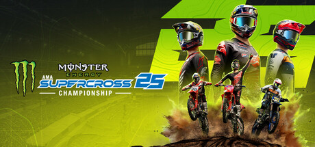 Monster Energy Supercross 25: The Official Video Game cover art