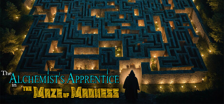 The Alchemist's Apprentice in the Maze of Madness cover art