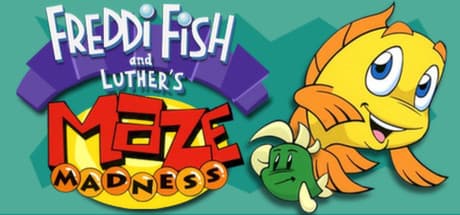 Freddi Fish and Luther's Maze Madness cover art