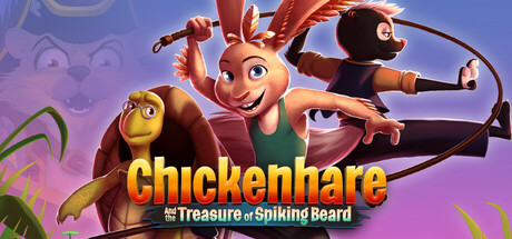 Chickenhare and the treasure of Spiking-Beard cover art