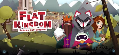 Flat Kingdom Paper's Cut Edition cover art